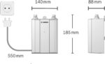 Bosch Tronic 4000R 4 ET Durchlauferhitzer 3,6 kW – Kompakt, Steckerfertig, A – Bild 5